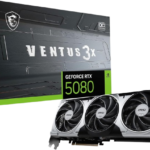 MSI GeForce RTX™ 5080 VENTUS OC Plus 16GB GDDR7 Graphics Card