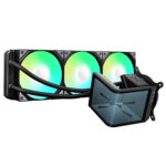 PANORAMA SE ARGB 360 Black/White – Advanced All-in-One Liquid CPU Cooler with 360mm Radiator, Rotatable 6.5" AMOLED Display, ARGB Lighting, High-Performance PWM Fans, and Universal Intel/AMD Socket Support