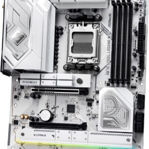 ASRock X870 Steel Legend WiFi – Robust ATX AM5 Motherboard with PCIe 5.0, Wi-Fi 7, and Dual USB4