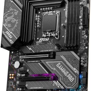 MSI Z790 GAMING PRO WIFI Motherboard (Supports 12th/13th/14th Gen Intel Processors, LGA 1700, DDR5, PCIe 4.0, M.2, 2.5Gbps LAN, USB 3.2 Gen2x2, Wi-Fi 6E, ATX)