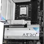 GIGABYTE Z790 AERO G: Creator-Focused ATX Motherboard with LGA 1700, DDR5, PCIe 5.0, 1x PCIe 5.0 M.2 + 4x PCIe 4.0 M.2, VisionLINK USB-C, Wi-Fi 6E, and Intel 2.5GbE LAN
