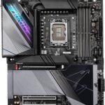 GIGABYTE Z790 AORUS MASTER X: ATX Motherboard for Intel 12th/13th/14th Gen CPUs with DDR5 (8266MHz+), 5x M.2 Slots (1x PCIe 5.0), PCIe 5.0 x16, USB 3.2 Gen2x2 Type-C, Wi-Fi 7, Intel 2.5GbE LAN