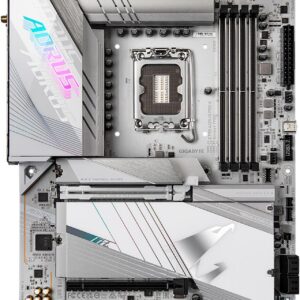 GIGABYTE Z790 AORUS PRO X: ATX Motherboard for Intel 12th/13th/14th Gen CPUs with DDR5 (8266MHz+), 4x M.2 Slots (1x PCIe 5.0), PCIe 5.0 x16, USB 3.2 Gen2x2 Type-C, Wi-Fi 7, Realtek 2.5GbE LAN