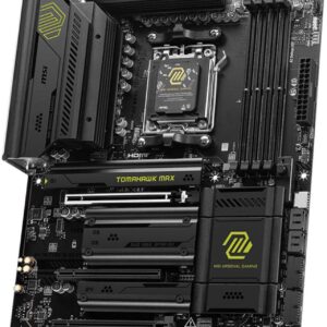MSI MAG B850 TOMAHAWK MAX WIFI: AM5, AMD B850, DDR5, 5G LAN, Wi-Fi 7 ATX Gaming Motherboard