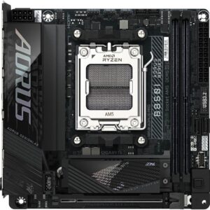 GIGABYTE B850I AORUS PRO: AM5, AMD B850, DDR5 8600+(OC), PCIe 5.0, Dual M.2, 2.5GbE LAN, Wi-Fi 7 ITX Motherboard