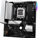ASRock B850M Pro RS: AM5, AMD B850, DDR5 8000+(OC), PCIe 5.0, 2.5GbE LAN Micro ATX Motherboard