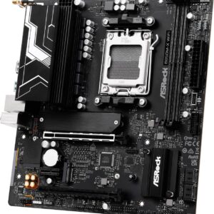 ASRock B850M-X WIFI: AM5, AMD B850, DDR5 8200+(OC), PCIe 5.0 M.2, 2.5GbE LAN Micro ATX Motherboard
