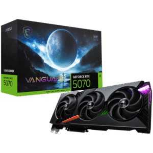 MSI VANGUARD SOC GeForce RTX 5070 12GB – Premium Triple-Fan GDDR7 GPU with DLSS 4 & Vapor Chamber Cooling