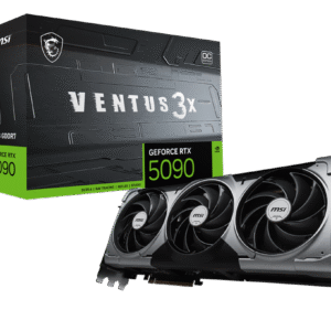 MSI RTX 5090 VENTUS 3X OC 32GB Graphics Card – Blackwell GPU with DLSS 4 & 4K/8K Ray Tracing
