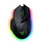 RAZER BASILISK V3 PRO 35K Black/White – Wireless Ergonomic RGB Gaming Mouse with Focus Pro 35K Sensor & HyperScroll Tilt Wheel