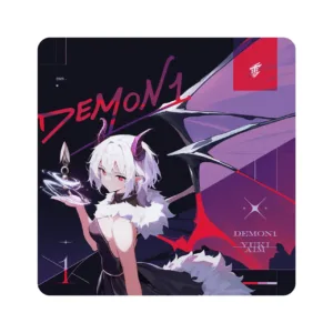 Yuki Aim x Demon1 Pro Gaming Mousepad – 500x500mm – Ultra Precision & Control – Limited Edition
