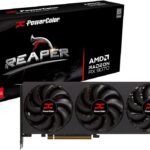 PowerColor Reaper Radeon RX 9070 16GB GDDR6 Graphics Card – RDNA 4, PCIe 5.0, 4K Ready