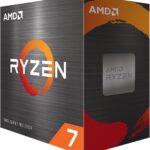 AMD Ryzen 7 5800XT Processor – 8-Core 16-Thread, Zen 3 (Vermeer), 3.8GHz Base Clock, AM4 Socket, 105W TDP
