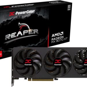 PowerColor Reaper Radeon RX 9070 XT 16GB – High-Performance RDNA 4 Graphics Card