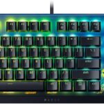 Razer BlackWidow V4 X Fortnite Edition – Full-Size Mechanical Gaming Keyboard with Yellow (Linear) Switch , Chroma RGB, 6 Macro Keys, and Media Roller – Wired