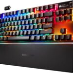 SteelSeries Apex Pro TKL Gen 3 Wireless Black – OmniPoint 3.0 HyperMagnetic RGB Gaming Keyboard