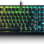 Razer BlackWidow V4 X – Full-Size Mechanical Gaming Keyboard with Green (Clicky) & Yellow (Linear) Switch Options, Chroma RGB, 6 Macro Keys, and Media Roller – Wired