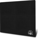 SkyPAD Glass 3.0 XL Black / White – Pro-Grade 400x500mm Gaming Mousepad with Cloud Logo | Tempered Glass Surface for Ultra-Precise Tracking and Lightning-Fast Glide