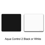 X-Raypad Aqua Control II Gaming Mousepad – Black/White – Many Sizes – Speed & Control Hybrid Surface – 4mm Thick – Flat Stitched Edges