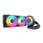 ARCTIC Liquid Freezer III Pro 240 A-RGB AIO CPU Cooler – High-Performance 240mm Water Cooler with Integrated VRM Fan, Premium 38mm Radiator, P12 Pro Fans (600–3000 RPM), Offset Cold Plate, MX-6 Thermal Paste, and Advanced Cable Management – Compatible with Intel LGA1851/1700 and AMD AM5/AM4