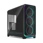 Fractal Design Meshify 3 XL – Premium ATX/mATX Mid Tower Case (Ambience Pro RGB Black TG Light Tint / Ambience Pro RGB White TG Clear Tint / Black TG Light Tint