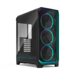 Fractal Design Meshify 3 – Premium ATX/mATX Mid Tower Case (Ambience Pro RGB Black TG Light Tint / Ambience Pro RGB White TG Clear Tint / Black TG Light Tint / White TG Clear Tint)