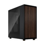 Fractal Design North XL – Premium ATX/mATX Mid Tower Case with Walnut Front | Charcoal Black or Chalk White | Mesh or Tempered Glass (Clear/Dark Tint) Panels