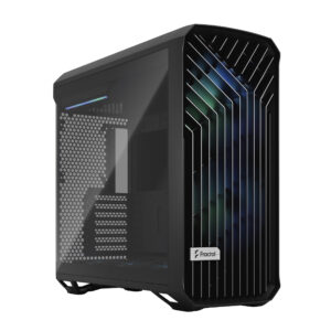Fractal Design Torrent – Premium ATX/mATX Mid Tower Case (Black RGB TG Light Tint / White RGB TG Clear Tint)