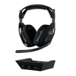ASTRO A50 Gen 5 LIGHTSPEED Wireless Gaming Headset with Magnetic Charging Base Station Black/White, PLAYSYNC Multi-System Audio Switching, PRO-G Graphene Drivers, 48kHz Mic, and 24-Hour Battery – Compatible with Xbox, PS5, PC, Switch, and More