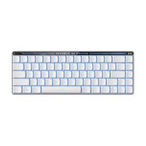 ASUS ROG Falchion RX Low Profile – Ultra-Compact Tri-Mode Wireless Gaming Keyboard with ROG RX Optical Switches