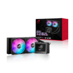 ROG RYUJIN III 240 ARGB Black/White – Premium 240mm AIO Liquid CPU Cooler with 3.5" LCD Display, Gen 8 Asetek Pump, Embedded VRM Fan & Magnetic Daisy-Chainable ARGB Fans