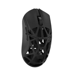WLMOUSE Beast X MAX – Black / Silver / Purple / Soft Lilac / Milky White / Infinity Blue / Deep Cocoa – Magnesium Ultra-Lightweight Gaming Mouse with PAW3950HS Sensor, 8K Polling – 42g Wireless Performance Mouse for Esports – Switches: OMRON Opticals / TTC Nihil Black Dot – Side Style: Side Slits / Solid Sides